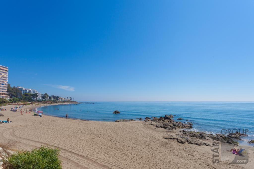 Aguamarina A3 Vistas Al Mar Primera Linea De Playa Apartment มีฆาส กอสตา ภายนอก รูปภาพ
