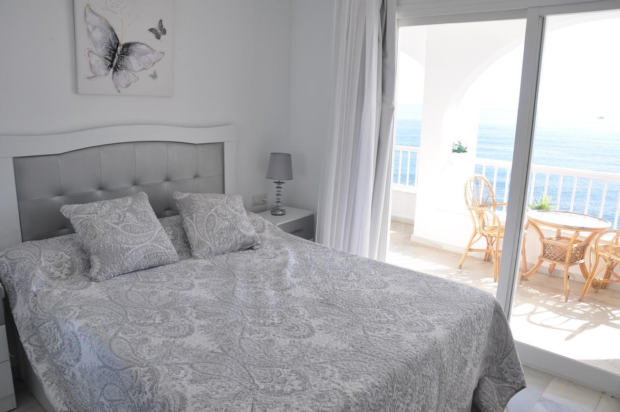 Aguamarina A3 Vistas Al Mar Primera Linea De Playa Apartment มีฆาส กอสตา ภายนอก รูปภาพ